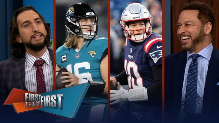 Trevor Lawrence’s Jaguars clinch AFC South, Mac Jones a franchise QB? | NFL | FIRST THINGS FIRST