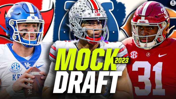 2023 NFL Mock Draft: Buccaneers TRADE UP to get QB replacement for Brady | CBS Sports HQ