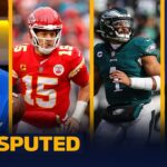 Eagles led by Jalen Hurts favored over Patrick Mahomes, Chiefs in Super Bowl LVII | NFL | UNDISPUTED