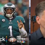 Evaluating Jalen Hurts’ skillset apart from Eagles’ system | Pro Football Talk | NFL on NBC