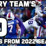 Every Team’s Top 10 Plays from the 2022 Season!