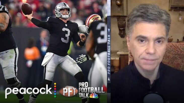 Having ‘no immediate answer’ at QB is inexcusable for the Raiders | Pro Football Talk | NFL on NBC