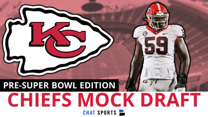 Kansas City Chiefs Mock Draft: Pre-Super Bowl 2023 NFL Mock Draft Ft Broderick Jones, Cedric Tillman
