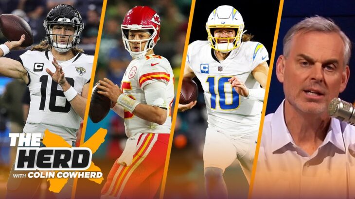 Mahomes, Herbert, Lawrence highlight Colin’s Top 10 QBs next season | NFL | THE HERD