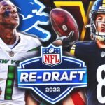 RE-DRAFTING THE 2022 NFL Draft with Trades!