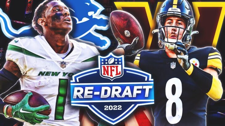 RE-DRAFTING THE 2022 NFL Draft with Trades!