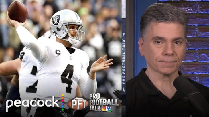 Signs point to Raiders cutting Derek Carr on Tuesday | Pro Football Talk | NFL on NBC
