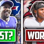 The 5 Worst NFL Free Agent Signings From 2022…And The 5 Best