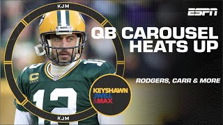 The NFL QB carousel is now at FEVER PITCH 🔥 | KJM