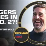 Aaron Rodgers is the No. 2 FAVORITE player in the NFL?! 🤯 | KJM