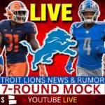 Detroit Lions News & Rumors: Live Lions 7-Round Mock Draft, NFL Free Agency Targets + Brad Holmes