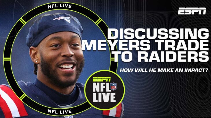 How the addition of Jakobi Meyers will impact the Raiders | NFL Live