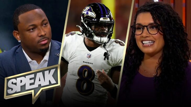 Lamar Jackson teases exclusive interview amid contract negotiations with Ravens | NFL | SPEAK