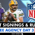 NFL Free Agency 2023 LIVE – Day 3: Latest Signings, Rumors, News On Aaron Rodgers Trade, Darius Slay