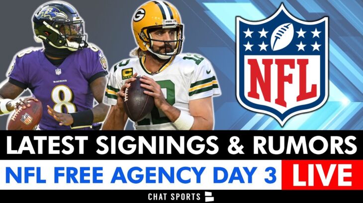 NFL Free Agency 2023 LIVE – Day 3: Latest Signings, Rumors, News On Aaron Rodgers Trade, Darius Slay