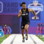 Running Backs Run the 40-Yard Dash at the 2023 NFL Combine