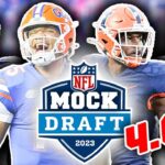 The Official 2023 NFL First Round Mock Draft! 4.0 With Trades! (Post NFL Combine/Mid FA) || TPS
