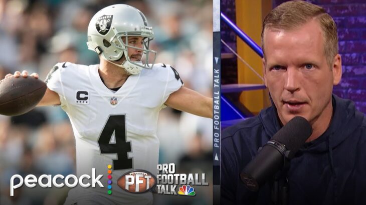 What Derek Carr’s ‘fantastic’ visit with Jets means for Zach Wilson | Pro Football Talk | NFL on NBC