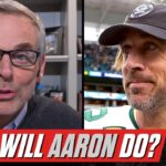 Why Aaron Rodgers is “not happy” about Jets rumors, leaked free agency demands | Colin Cowherd NFL