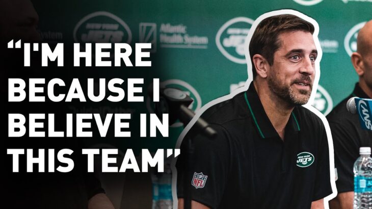 Aaron Rodgers Introductory Press Conference | New York Jets