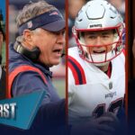 Mac Jones reportedly shopped by Pats, tensions rise w/ Belichick & Kraft | NFL | FIRST THINGS FIRST