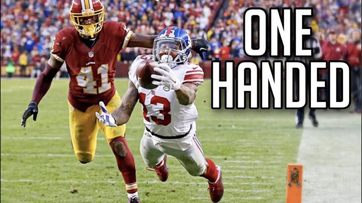 NFL INSANE One Handed Catches (PART 2)