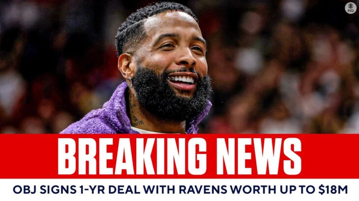 Odell Beckham Jr. AGREES TO 1-YEAR DEAL WITH RAVENS Worth Up to $18M | CBS Sports