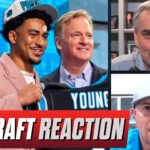 Reaction to NFL Draft Round 1: Will Levis falls, Eagles dominate | Colin Cowherd + John Middlekauff