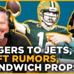 Rodgers Trade Reaction, Draft Rumors, & Go Get My Lunch | Around the NFL Podcast