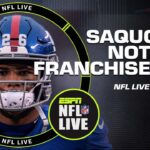 Saquon Barkley DOES NOT plan to sign the Giants’ franchise tag | NFL Live