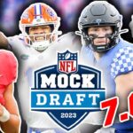 The Official 2023 NFL First Round Mock Draft! 7.0 With Trades! || TPS