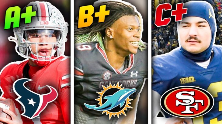 2023 Draft Grades For All 32 NFL Teams Officially REVEALED…