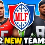 I Created a New NFL with 32 New Teams!