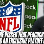Peacock Will Have Exclusive NFL Playoff Game & People Are Pissed | Pat McAfee Show