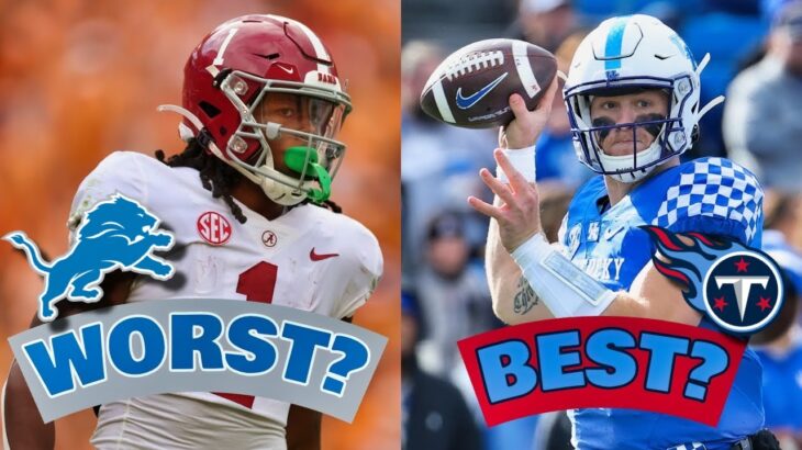 The 5 ABSOLUTE WORST Picks from the 2023 NFL Draft… and the 5 GREATEST