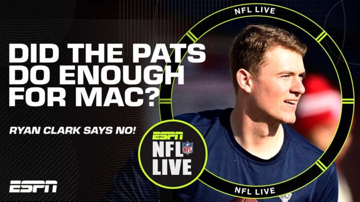 The Patriots FAILED Mac Jones in the draft – Ryan Clark | NFL Live