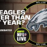 Will the Eagles overcome the toughest schedule in the NFL next season? | NFL Live
