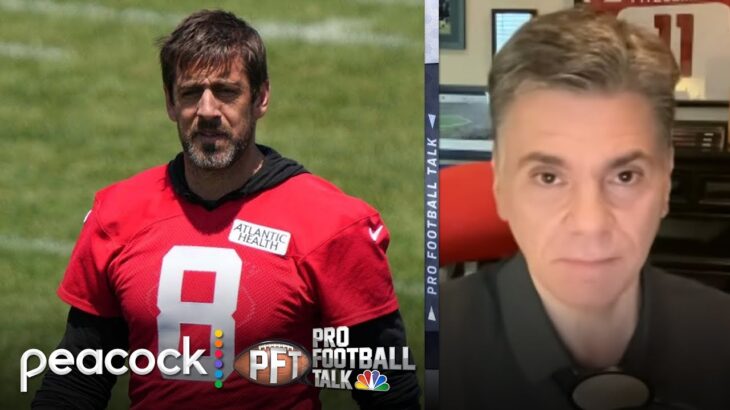 Aaron Rodgers’ crowdfunding is ‘just a bad look’ – Mike Florio | Pro Football Talk | NFL on NBC
