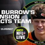Does Joe Burrow’s contract extension signal the END to Cincinnati Bengals’ big three? | NFL Live