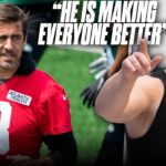 Jets Players Say Aaron Rodgers Is Making “Everyone Better,” Talk Excitement He Brings To Team