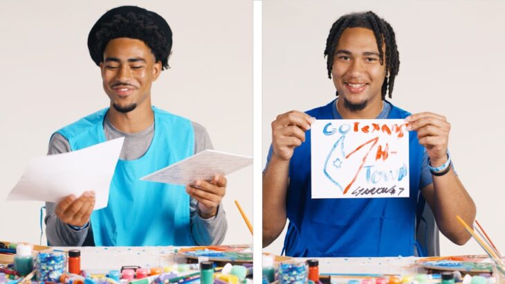 NFL Rookies Attempt to Draw their Team Logo