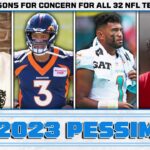 Reasons for Concern for all 32 NFL Teams | PFF NFL Show