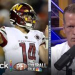 Sam Howell opens up about Eric Bieniemy’s ‘high standards’ | Pro Football Talk | NFL on NBC