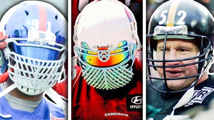The 20 Craziest Facemasks Ever Worn In The NFL That Are Now BANNED