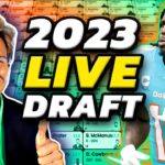 A 2023 Fantasy Football Draft ! (Live)