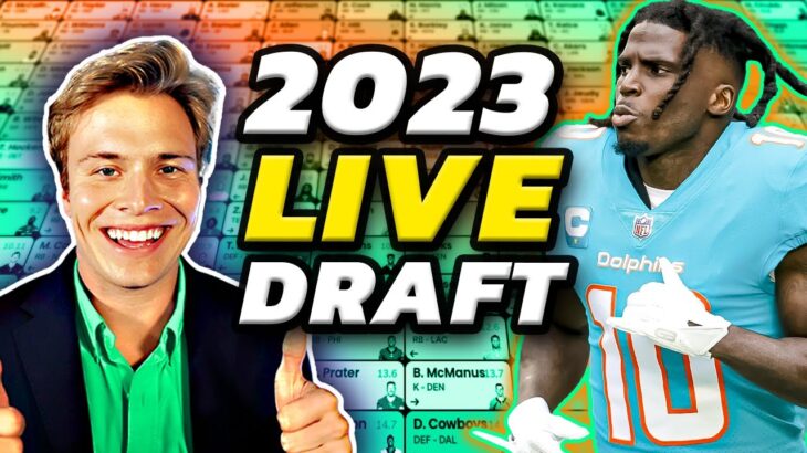 A 2023 Fantasy Football Draft ! (Live)