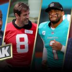 Aaron Rodgers, Jets arrive at training camp & Tua says Dolphins are ‘legit contenders’ | NFL | SPEAK