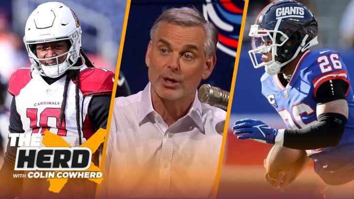 Giants are trapped without Saquon Barkley, why DeAndre Hopkins chose Titans over Pats | THE HERD