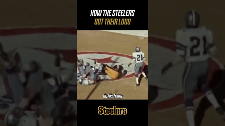 How the Steelers got their logo | #steelers #nfl #shorts