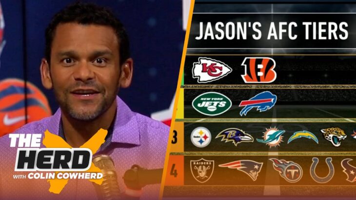 Jets, Bills, Chiefs and Bengals top Jason’s AFC tiers | NFL | THE HERD